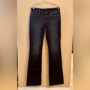 XX-Long Buckle Black Boot Stretch Jean